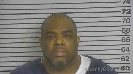 Mugshot of Roy Cedric Farris booked in Forrest County, Mississippi on August 24, 2026