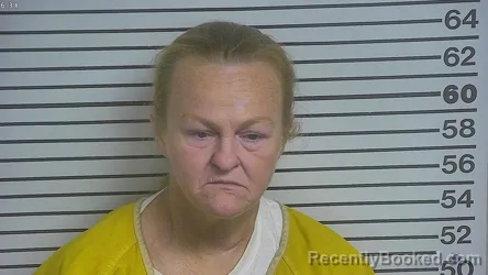 Mugshot of ROBERTA BRIDGET HARP booked in Forrest County, Mississippi on July 11, 2026
