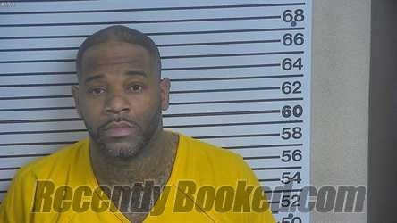 Booking photo from Forrest County, Mississippi