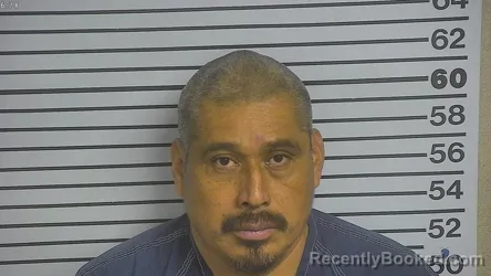 Mugshot of ROLANDO LUCAS-JIMENEZ booked in Forrest County, Mississippi on March 31, 2026