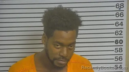 Mugshot of Ri Shemar Shad Wallace booked in Forrest County, Mississippi on July 24, 2026