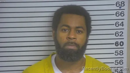Booking photo from Forrest County, Mississippi