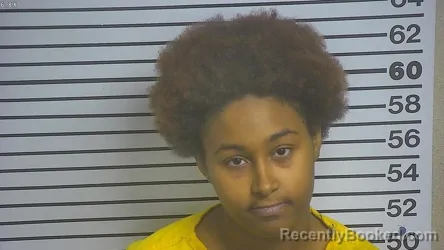 Mugshot of STEPHANIE ROSHUNDA BUSH booked in Forrest County, Mississippi on May 12, 2026