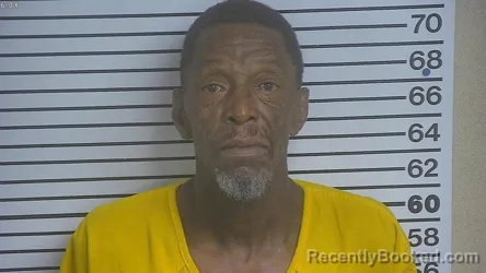 Mugshot of Stanley Alvin Dunn booked in Forrest County, Mississippi on July 15, 2026