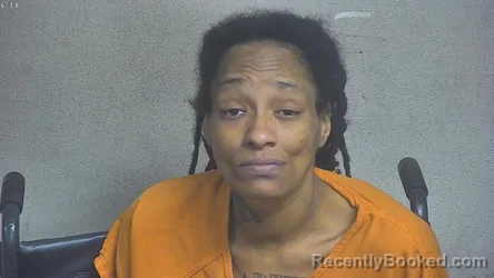 Mugshot of SHATIA FLUKER booked in Forrest County, Mississippi on May 17, 2026