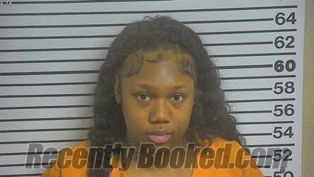 Booking photo from Forrest County, Mississippi