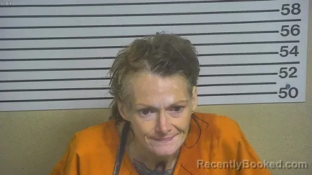 Mugshot of Sheila Hodge booked in Forrest County, Mississippi on May 27, 2026
