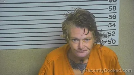 Mugshot of Sheila Hodge booked in Forrest County, Mississippi on September 11, 2026