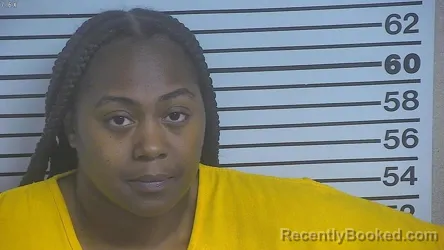 Mugshot of SHAQUETTA KNIGHT booked in Forrest County, Mississippi on April 23, 2026