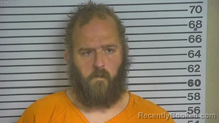 Mugshot of Simon Long booked in Forrest County, Mississippi on March 29, 2026