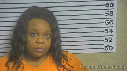 Mugshot of Sylvashia Mcdonald booked in Forrest County, Mississippi on September 13, 2026