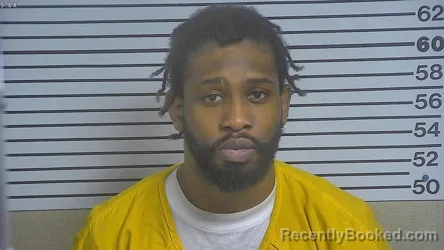 Mugshot of SHAQUILLE D MYERS booked in Forrest County, Mississippi on May 29, 2026