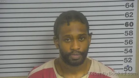 Mugshot of Shaquille D Myers booked in Forrest County, Mississippi on September 11, 2026