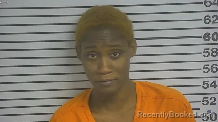 Mugshot of Stacey Salena Virgil booked in Forrest County, Mississippi on August 7, 2026