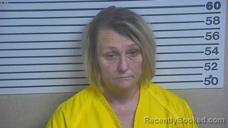 Mugshot of Shannon West booked in Forrest County, Mississippi on March 28, 2026