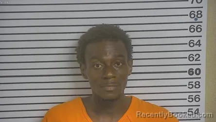 Mugshot of Tevin Raseshard Cubit booked in Forrest County, Mississippi on September 3, 2026