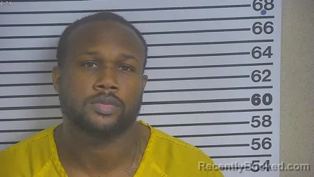 Mugshot of Thaddieus Jerome Cooper booked in Forrest County, Mississippi on July 17, 2026