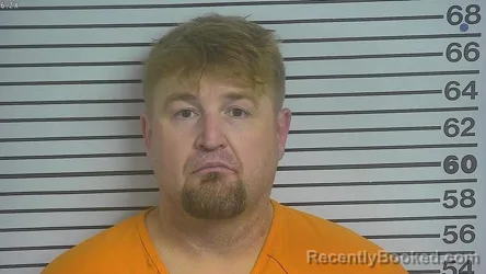 Mugshot of Terry Dean Coker booked in Forrest County, Mississippi on May 4, 2026