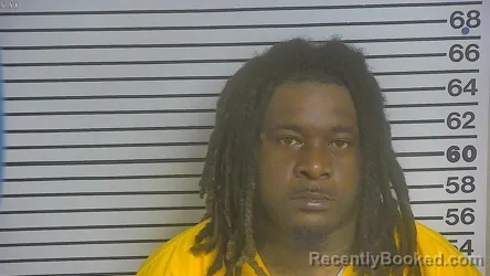 Mugshot of TYRIQUE TRECHUNDEWAYNE DUCKSWORTH booked in Forrest County, Mississippi on April 27, 2026
