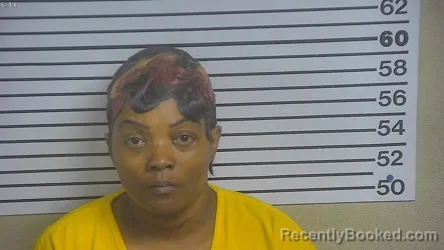 Mugshot of Tonna Lavern Gaines booked in Forrest County, Mississippi on September 4, 2026