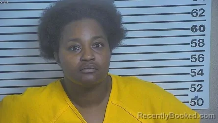 Mugshot of TEICIE HUTCHINS booked in Forrest County, Mississippi on July 3, 2026