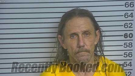 Booking photo from Forrest County, Mississippi