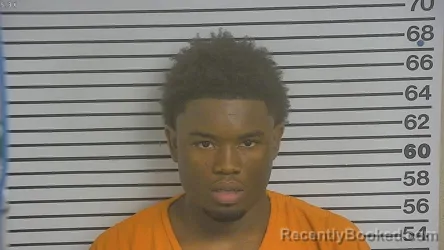 Mugshot of Travaylius Jaqwain Isaac booked in Forrest County, Mississippi on August 23, 2026