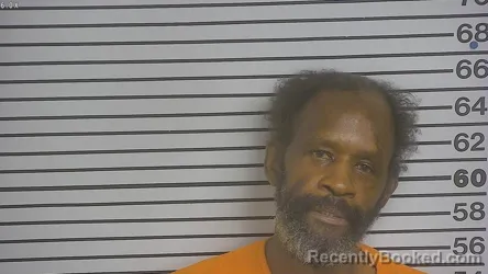 Mugshot of TERELL DECHON JACKSON booked in Forrest County, Mississippi on July 2, 2026