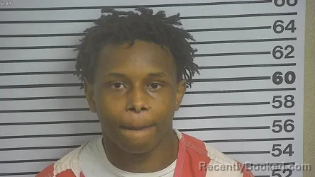 Mugshot of TRADARION MILLER booked in Forrest County, Mississippi on July 23, 2026