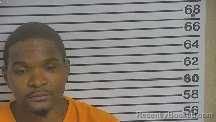 Mugshot of TERRANCE DEAJOUR MOCK booked in Forrest County, Mississippi on March 13, 2026