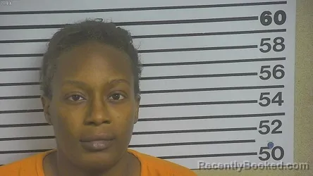 Mugshot of TALIA R POWE booked in Forrest County, Mississippi on May 15, 2026