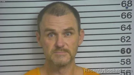 Mugshot of TRENT FRANKLIN STEWART booked in Forrest County, Mississippi on March 25, 2026