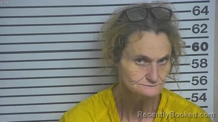 Mugshot of TRACI JOANN STEELE booked in Forrest County, Mississippi on March 18, 2026