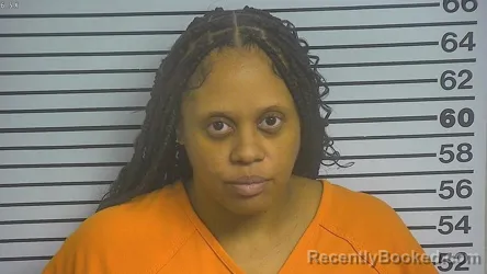 Mugshot of TIERRA SHERISE TUNSTALL booked in Forrest County, Mississippi on March 19, 2026