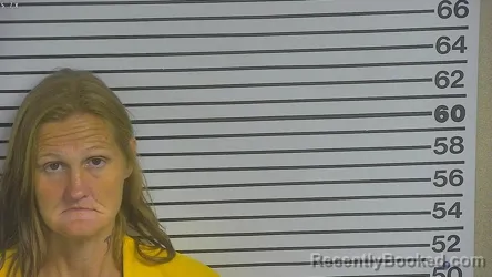 Mugshot of TRISTA MARIE TEMPLAR booked in Forrest County, Mississippi on June 2, 2026