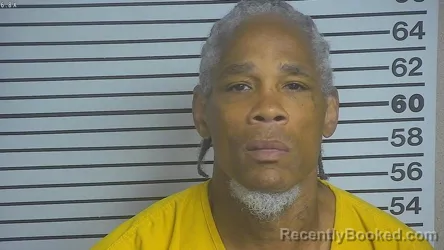 Mugshot of Timmy Ray Woods booked in Forrest County, Mississippi on October 12, 2026