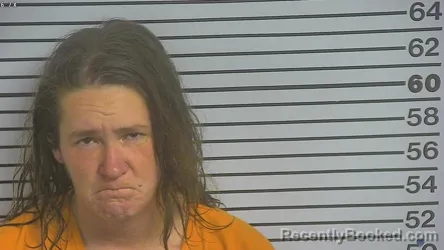 Mugshot of Tara Darlene Young booked in Forrest County, Mississippi on March 26, 2026