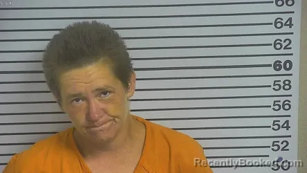 Mugshot of TARA DARLENE YOUNG booked in Forrest County, Mississippi on July 5, 2026