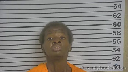 Mugshot of Victoria Shantell Conley booked in Forrest County, Mississippi on August 21, 2026