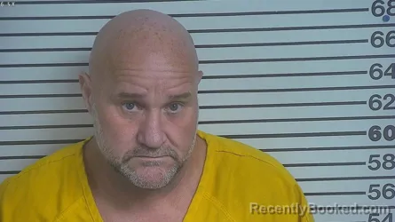 Mugshot of William Carroll booked in Forrest County, Mississippi on August 7, 2026