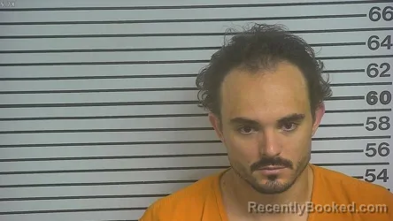 Mugshot of William Moreau Murphy booked in Forrest County, Mississippi on September 20, 2026