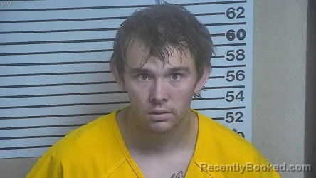 Mugshot of ZACKARY DEWAYNE-THOMAS HUDSON booked in Forrest County, Mississippi on May 20, 2026