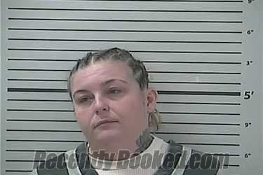 Booking photo from Hancock County, Mississippi