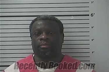Booking photo from Hancock County, Mississippi