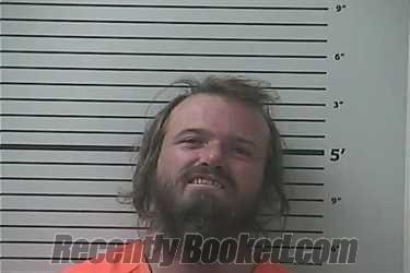 Booking photo from Hancock County, Mississippi