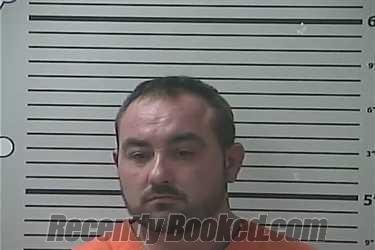 Booking photo from Hancock County, Mississippi