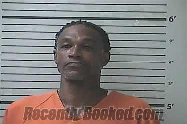 Booking photo from Hancock County, Mississippi