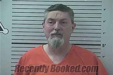 Booking photo from Hancock County, Mississippi