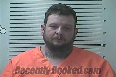 Booking photo from Hancock County, Mississippi