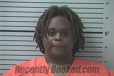 Booking photo from Hancock County, Mississippi